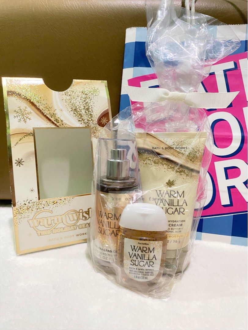 Bath & Body Works Warm Vanilla Sugar Mini Gift Set
