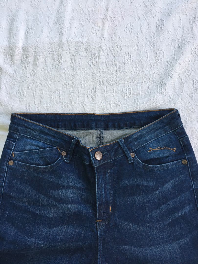 Bench Overhauled Jeans, Women's Fashion, Bottoms, Jeans on Carousell