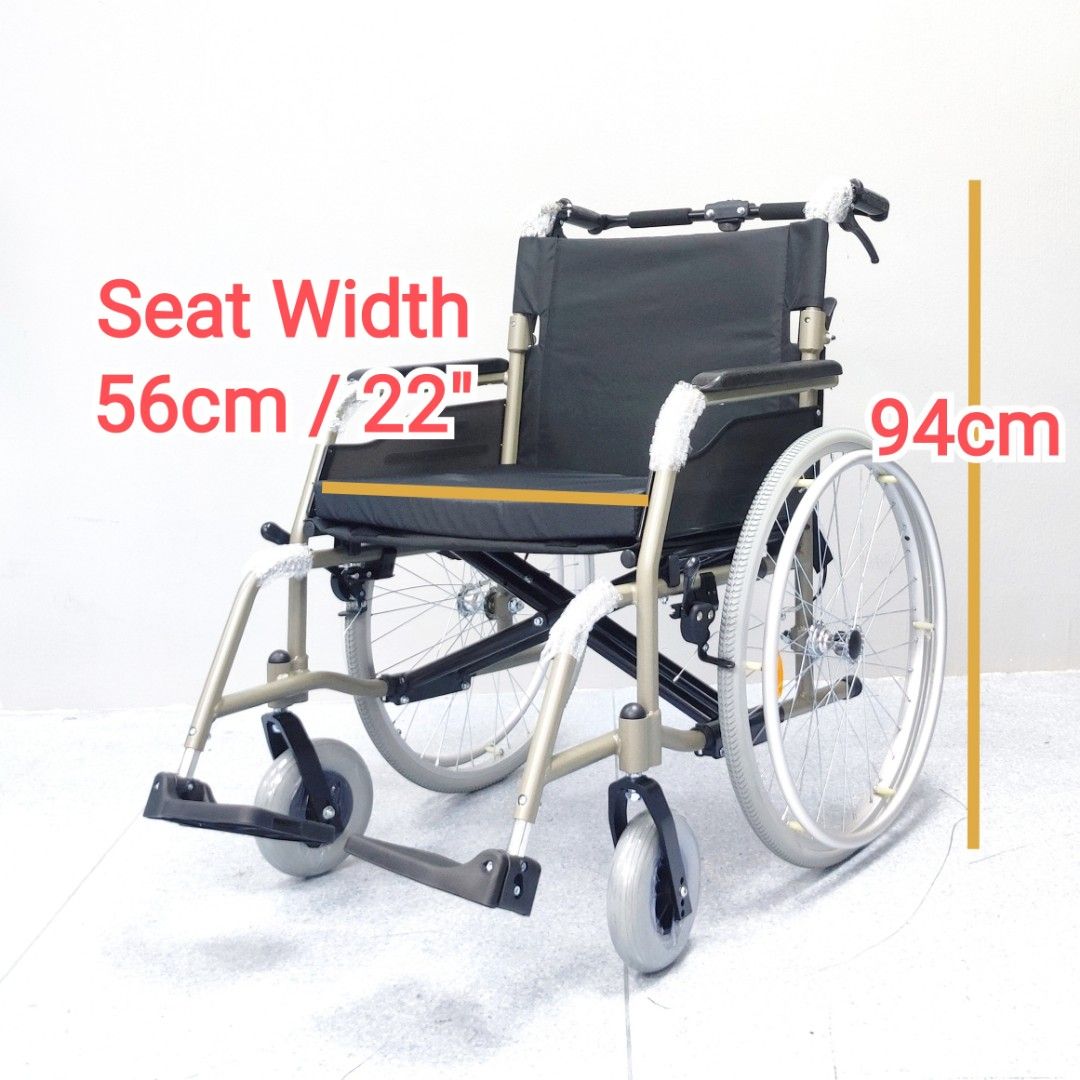 Big wheelchair for sale Lightweight wheelchair Heavy duty aluminum