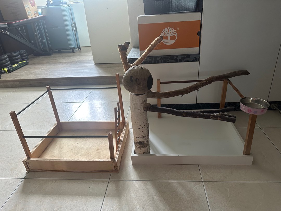 Bird playgrounds, Pet Supplies, Homes & Other Pet Accessories on Carousell - Handmade Bird Playgrounds