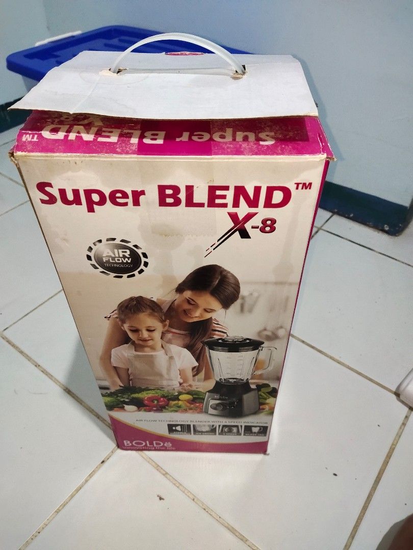 Blender Super Blend x8 BOLDe 1,5L, Kitchen & Appliances di Carousell