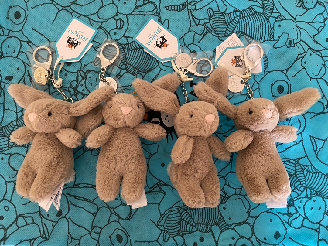 Bashful bunny deals beige bag charm