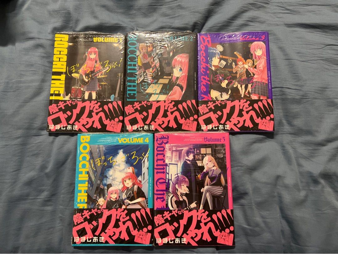 Bocchi the Rock manga Volumes 1~5 complete set japanese books anime japan  new