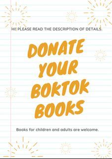 Booktok Book Donation