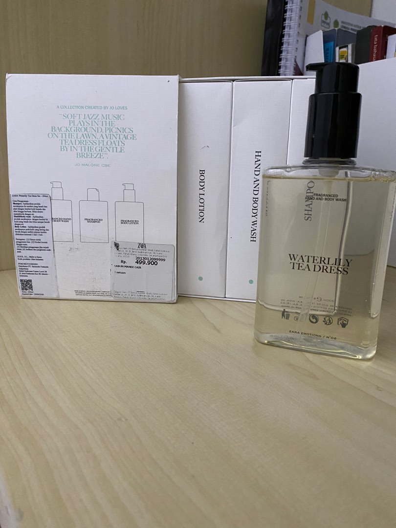 Bukan Zara Parfum zara body wash zara emotions zara shampoo