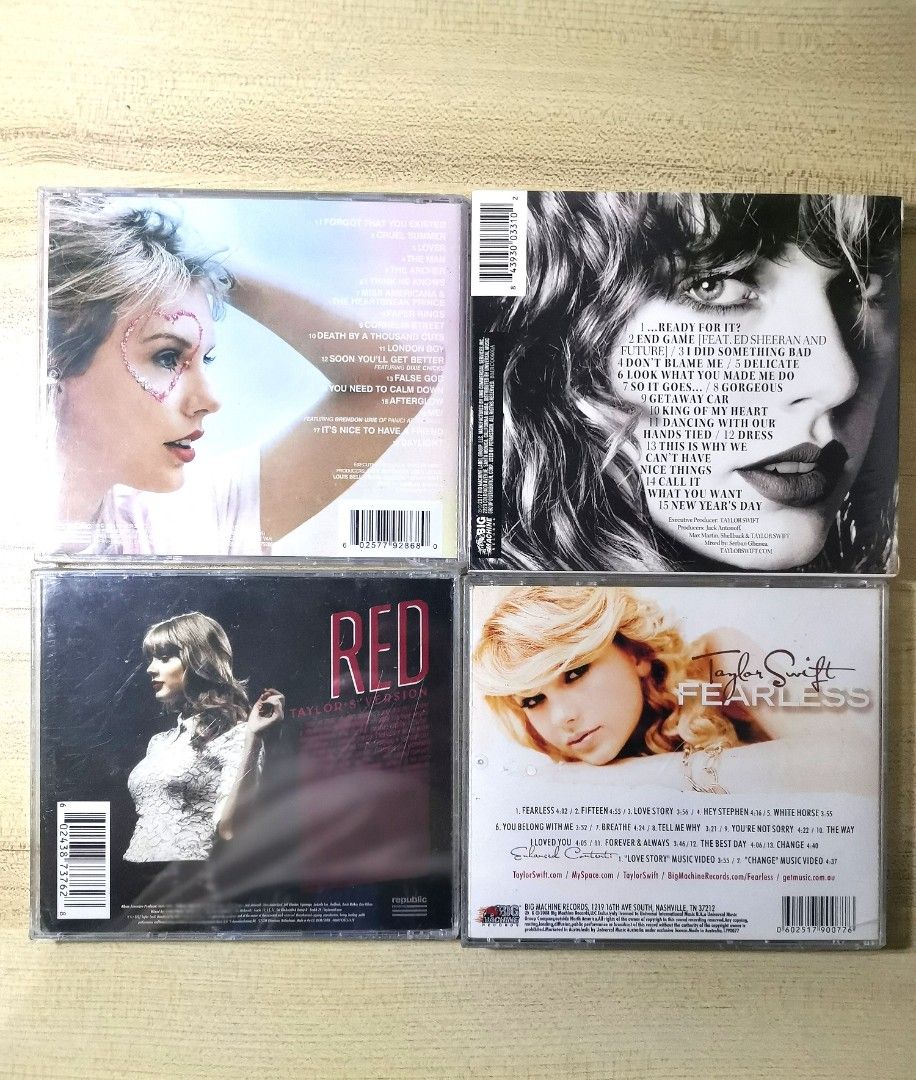 Taylor Swift 13 Album Package CD New Sealed Collection Include the Latest  Album
