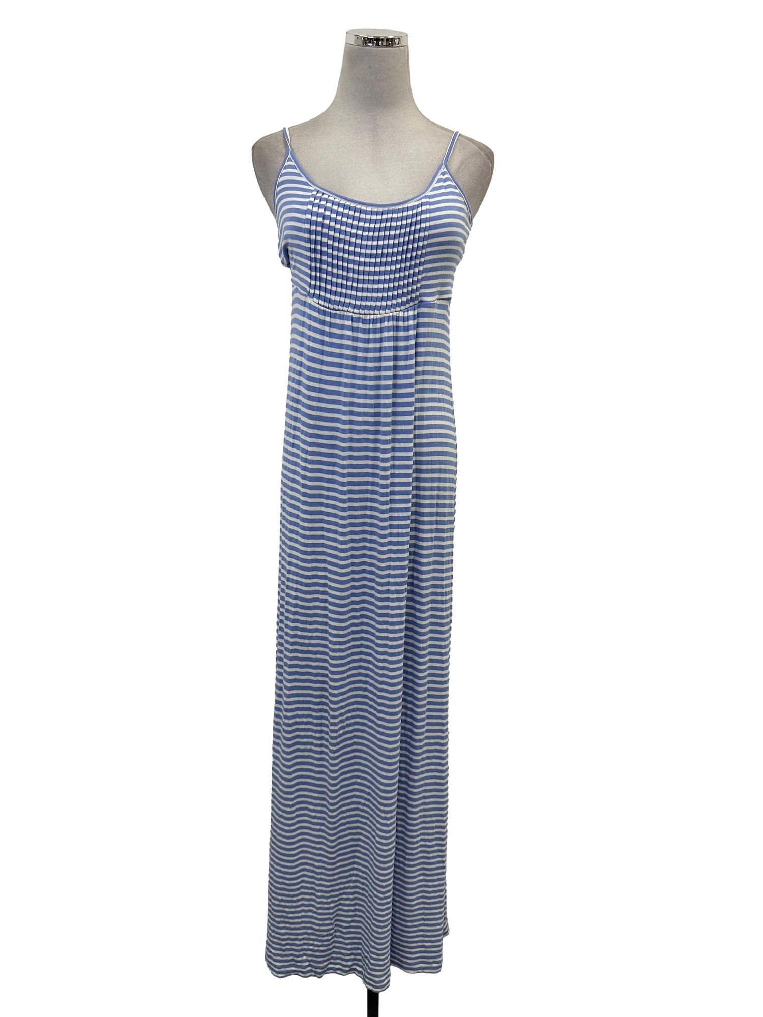Calvin klein blue white hotsell striped dress