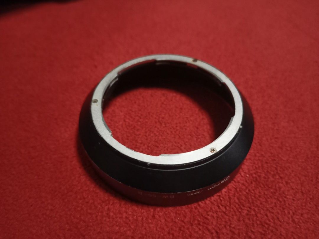 Canon BW-55-B Lens hood (Category: Cameras) located in Polomolok. Submitted by vintage_depot (Listing ID 1241361625, Image 2). Description: Metal lens hood for canon lenses Fits 24mm f/2.8 SSC FD 28mm f/2.8 FD 28mm f/2 SSC FD no dents, scratches yes MOP: Gcash Shipping: J&T or LBC.