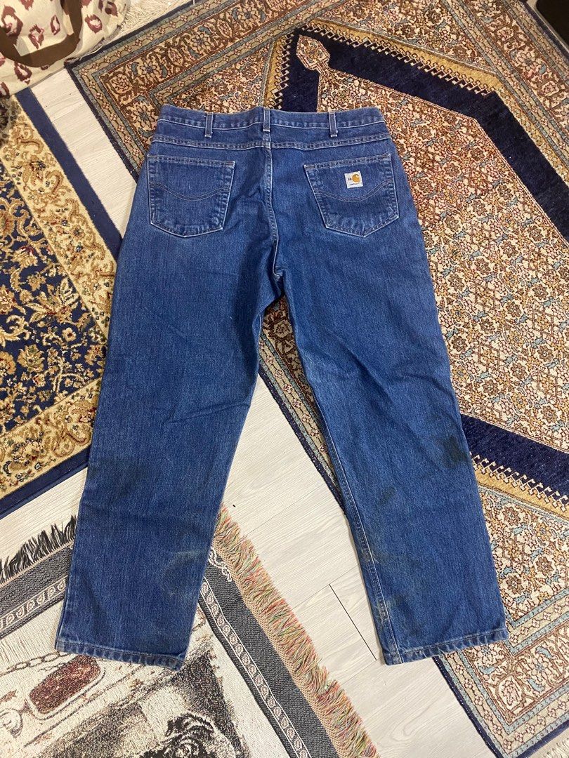 CARHARTT FIRE RESISTANT DENIM PANTS