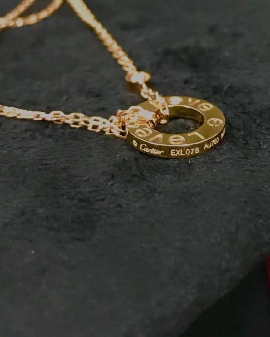 Cartier online round necklace