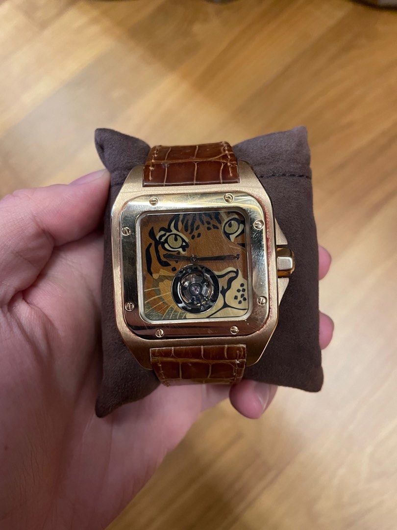 Cartier sale tiger watch