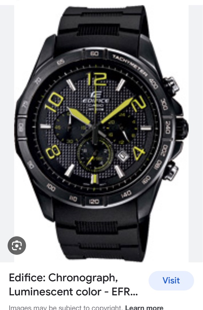 Casio Edifice, Men's Fashion, Watches & Accessories, Watches on Carousell