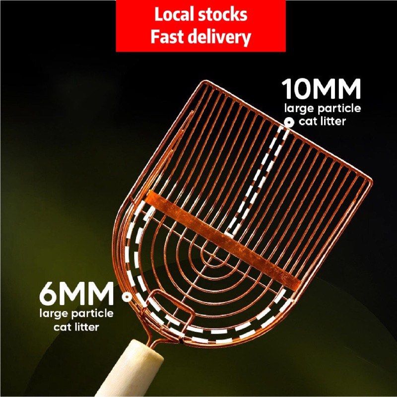 Cat litter scoop store with large holes