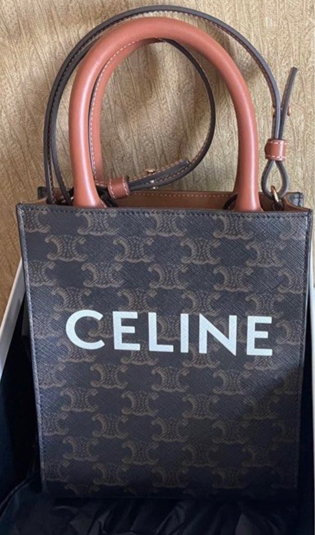 PRE-ORDER] CELINE MINI VERTICAL CABAS (MINI TOTE), Luxury, Bags & Wallets  on Carousell