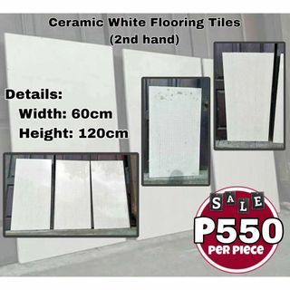 Ceramic White Flooring Tiles