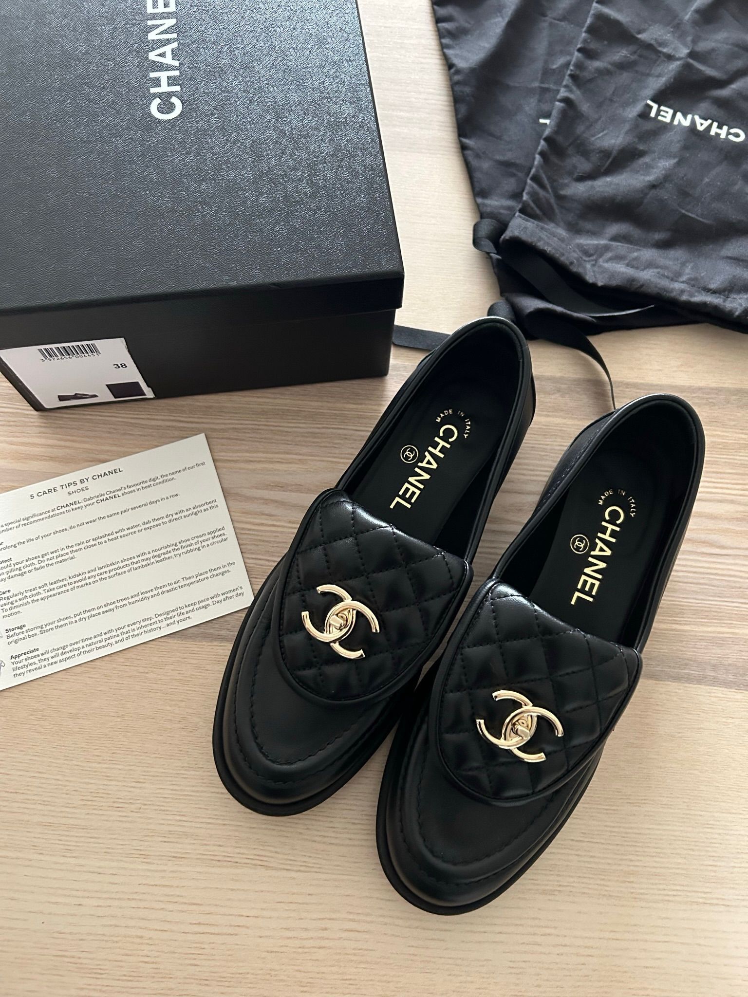 Quilted loafers shop