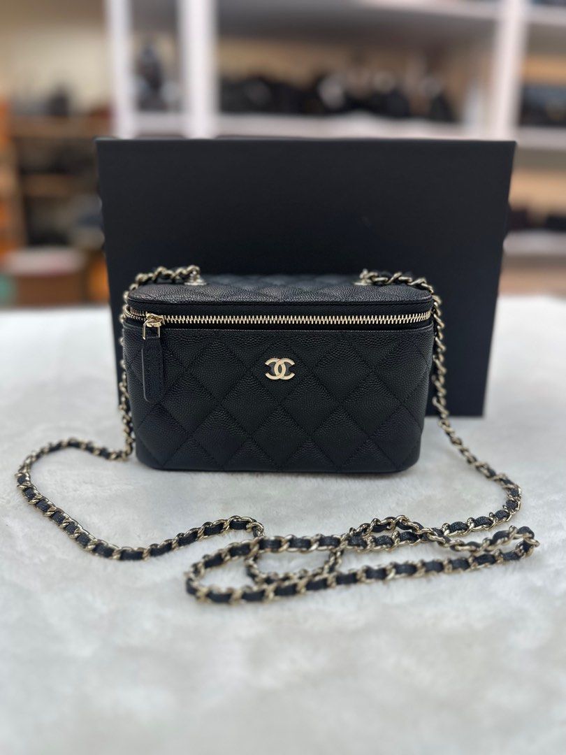Chanel Vanity Crossbody, Luxury, Bags & Wallets on Carousell