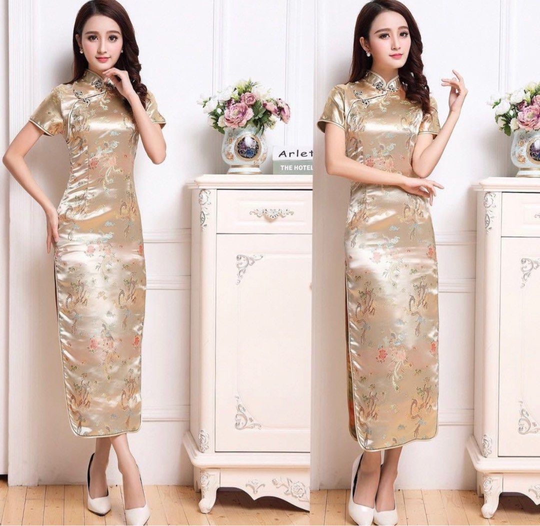 Cheongsam gold new arrivals