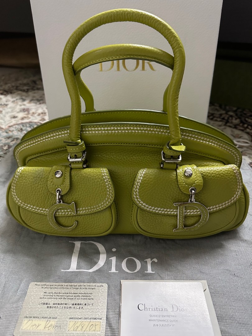 Christian Dior Crocodile Trimmed Detective Bag sold at auction on 9th June  | Bidsquare