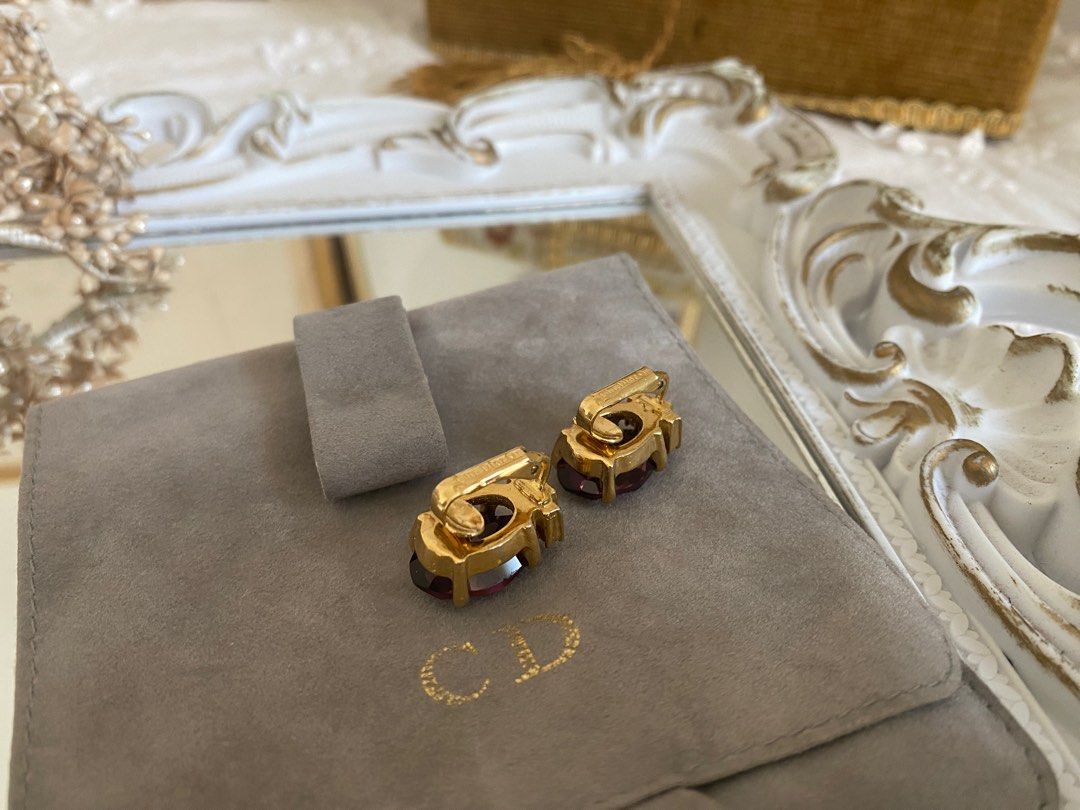 Dior hotsell earrings vintage