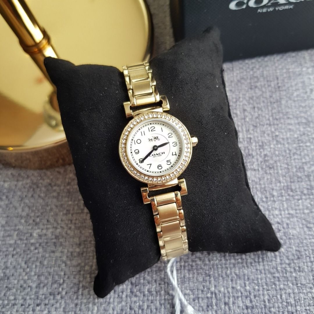 Gold cheap coach watch