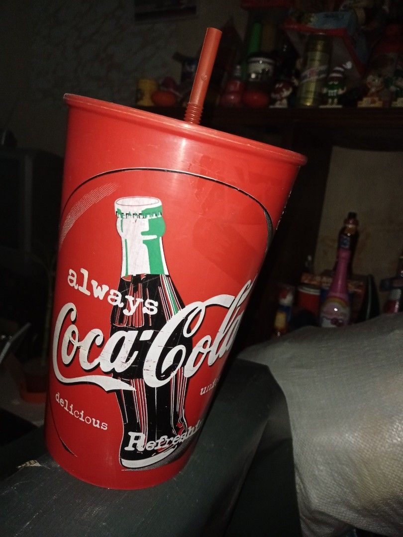 Coca-Cola Glass Straw Dispenser, Home & Entertaining