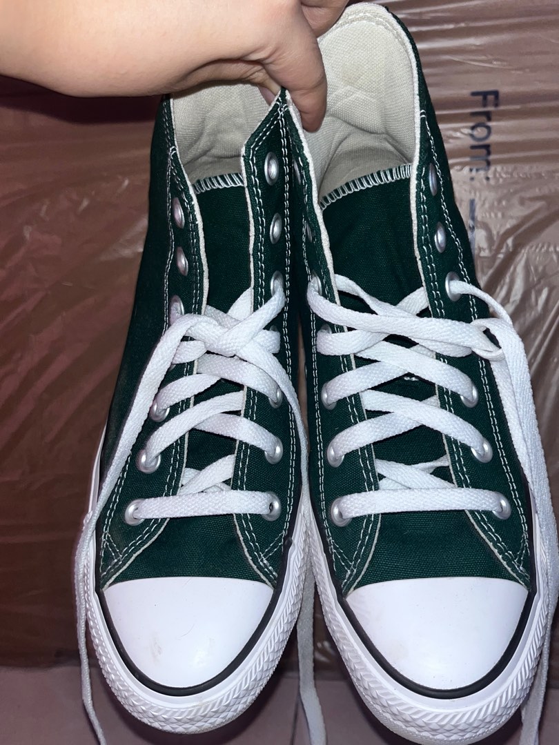 Converse | Dark Green on Carousell