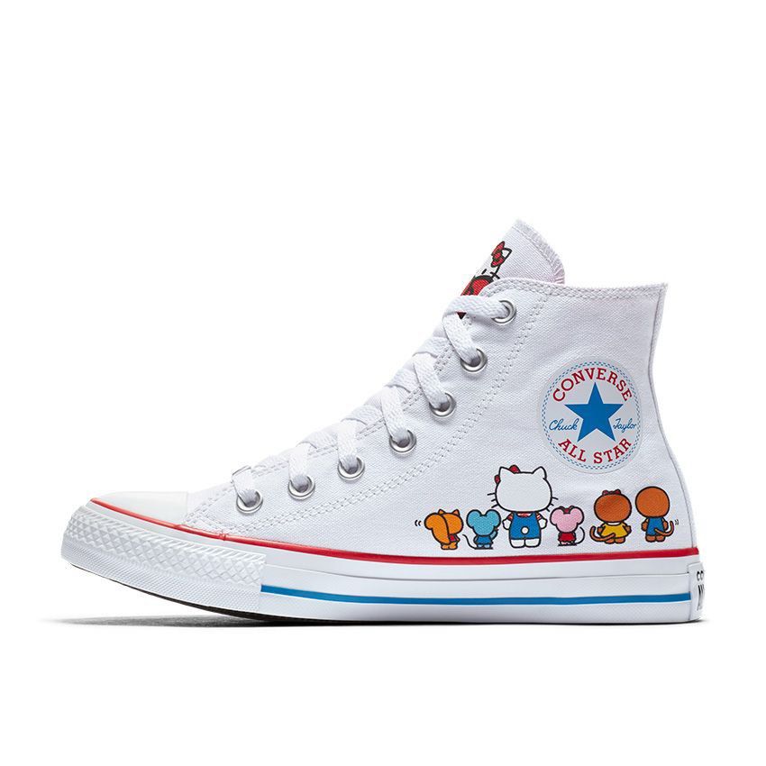 converse x hello kitty Women s Fashion Footwear Sneakers on