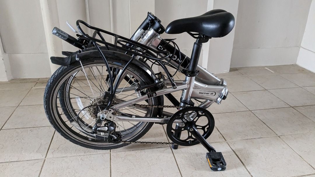 Dahon mariner d8 sales folding bicycle quicksilver