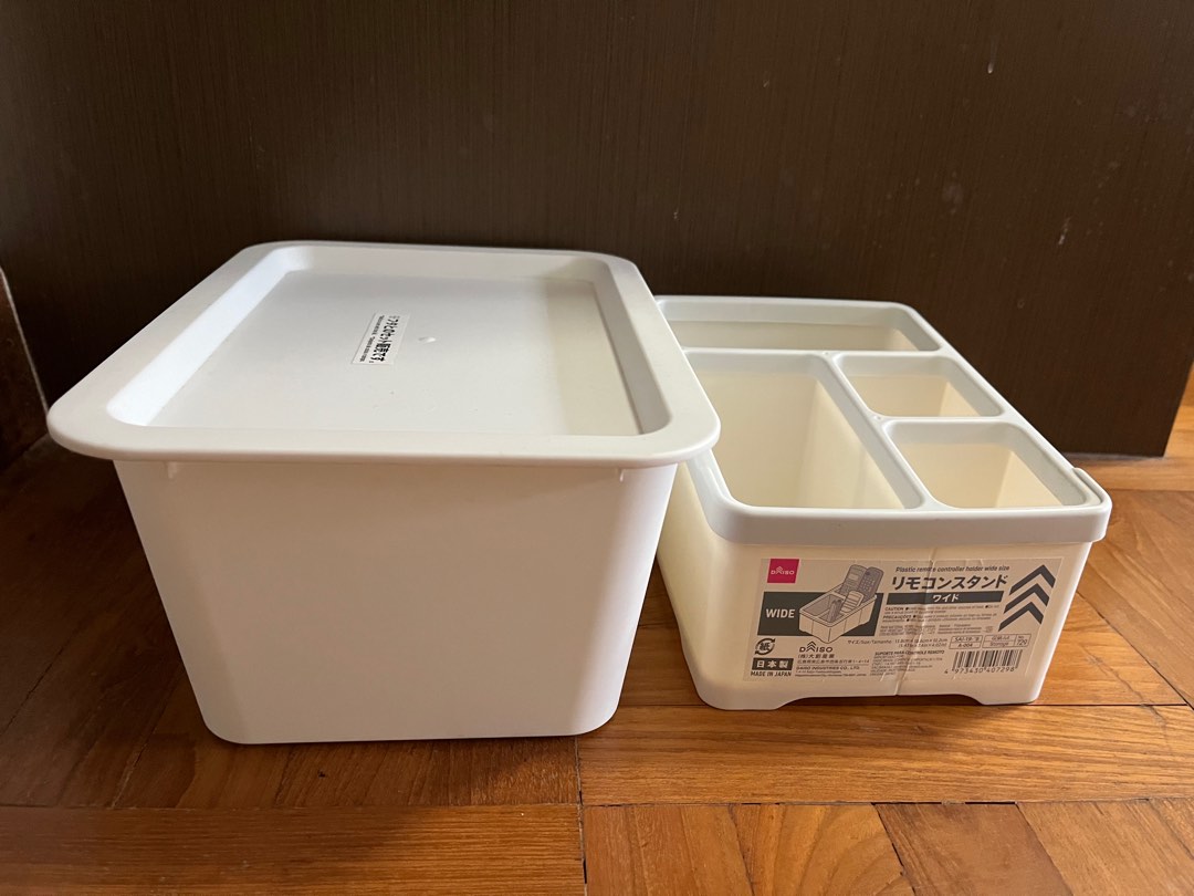 Daiso storage box and organizer, Furniture & Home Living, Home
