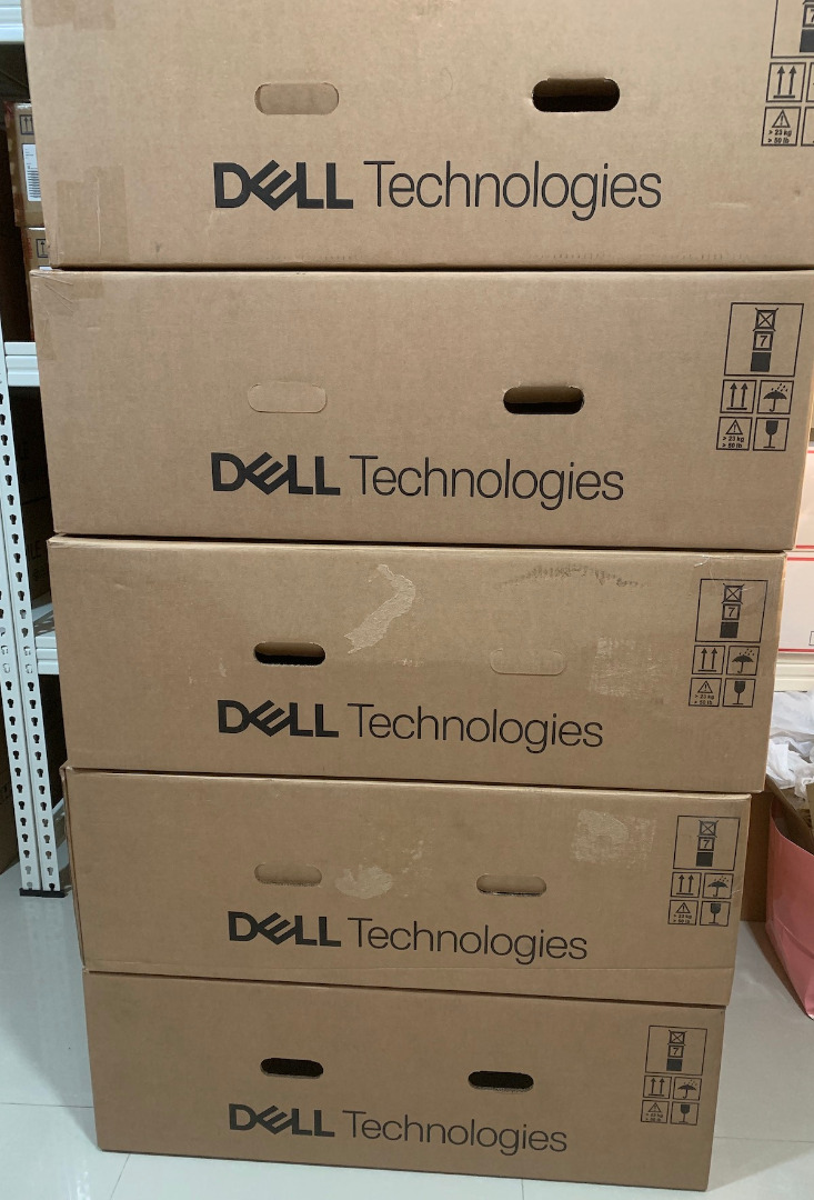 DELL SERVER 2U BOX PACKAGING WITH FOAM AND INSERT COMPLETE FOR SHIPPING