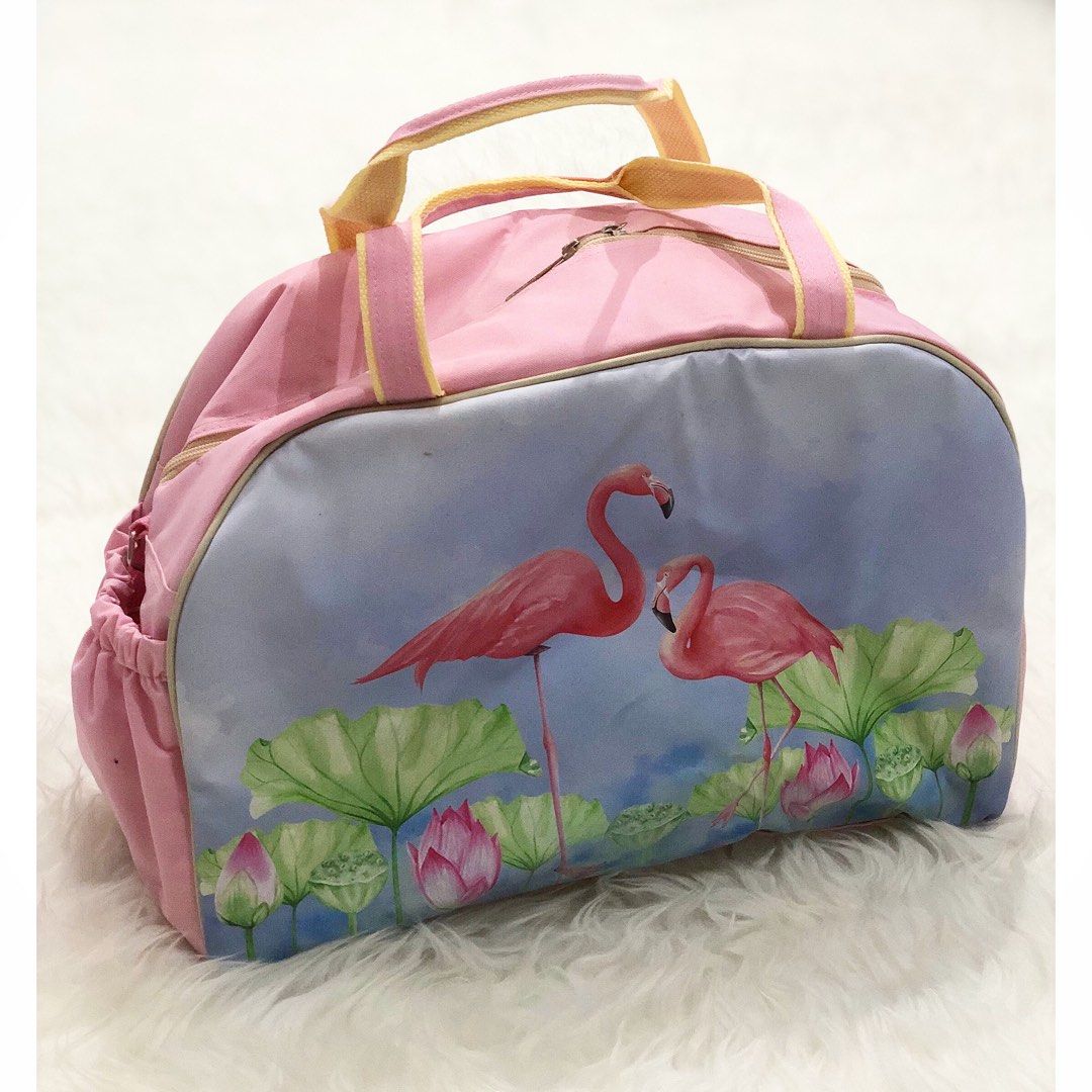 Diaper bag tas flamingo
