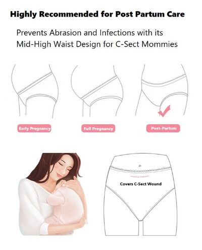 Disposable Premium Cotton Panties (5pcs) Post Birth Soft Comfortable  Reusable Washable, Women's Fashion, New Undergarments & Loungewear on  Carousell