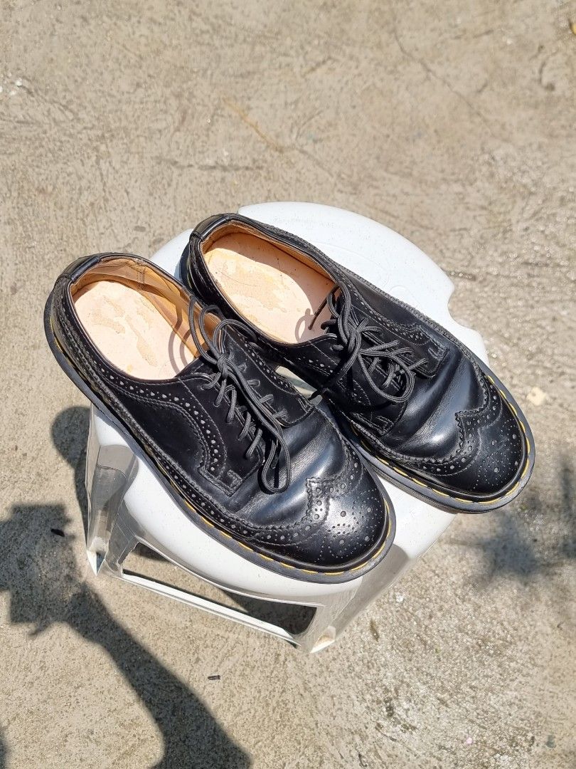 Dr.martens mens 3989 on sale 5-eyelet leather shoes