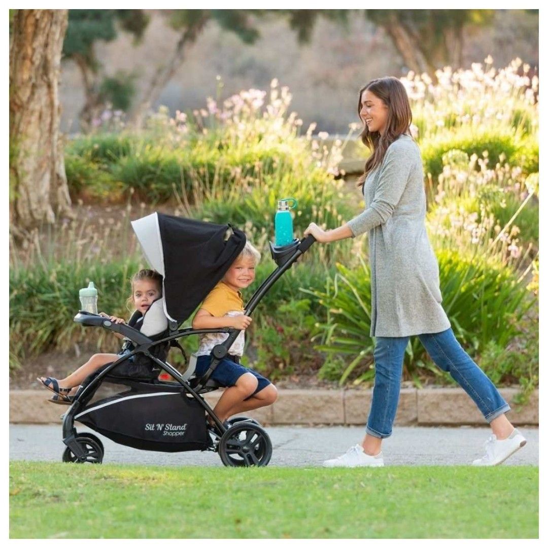 Sit and stand shopper sales