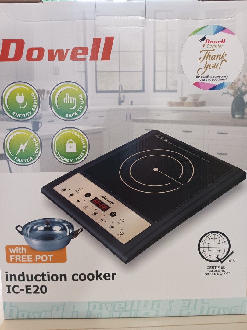Dowell ICE20 induction Cooker, TV & Home Appliances, Kitchen