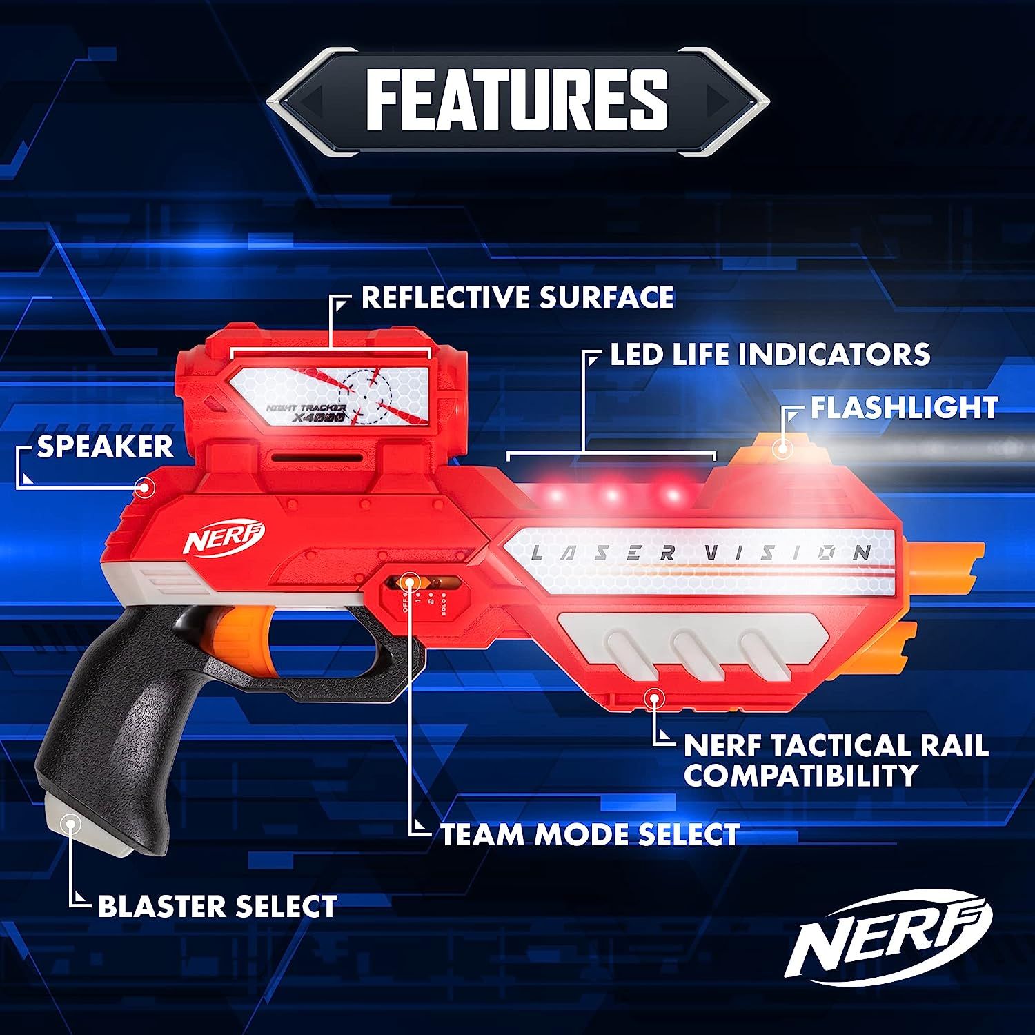 EastPoint Sports NERF Laser Vision Pack Laser Tag Game