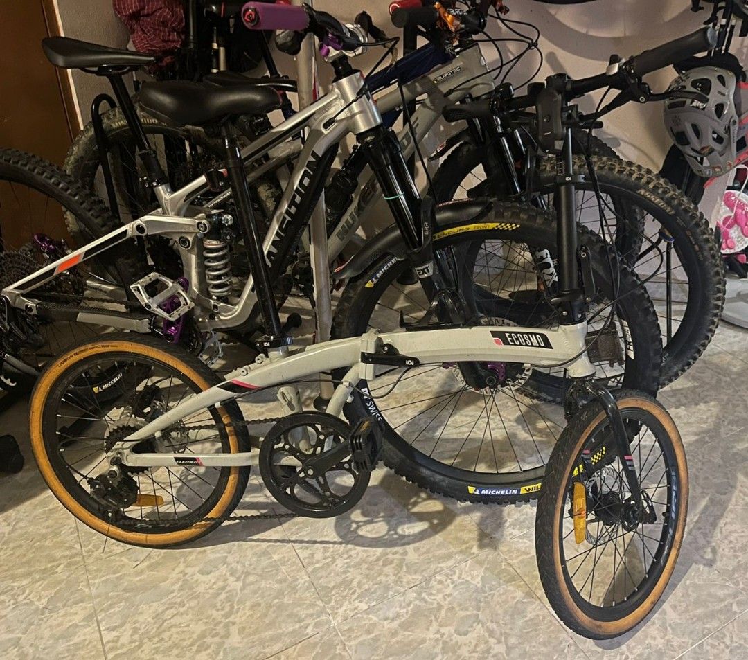 Ecosmo folding bike 20 on sale