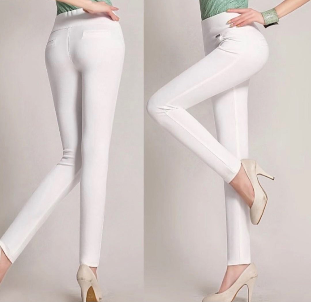 Elegant shop white pants