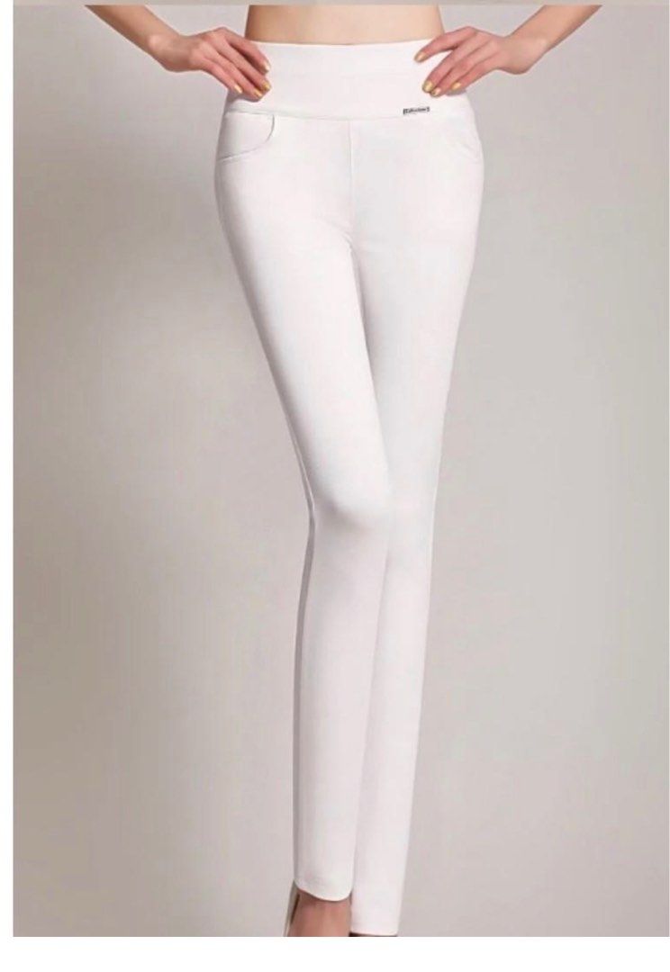 Elegant shop white pants