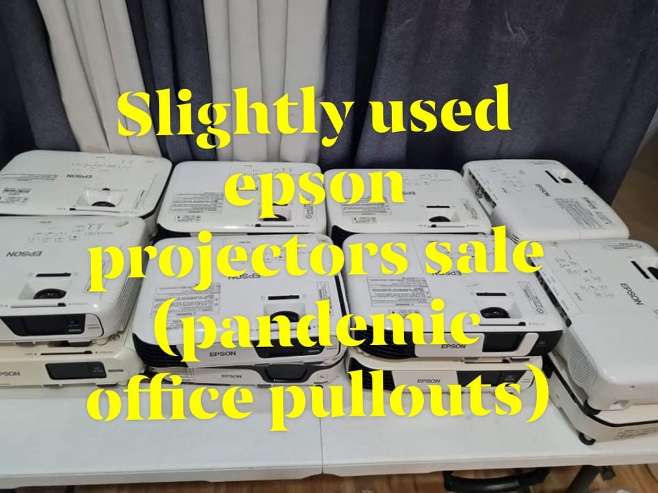 epson projector for sale heavy duty bright display, TV & Home