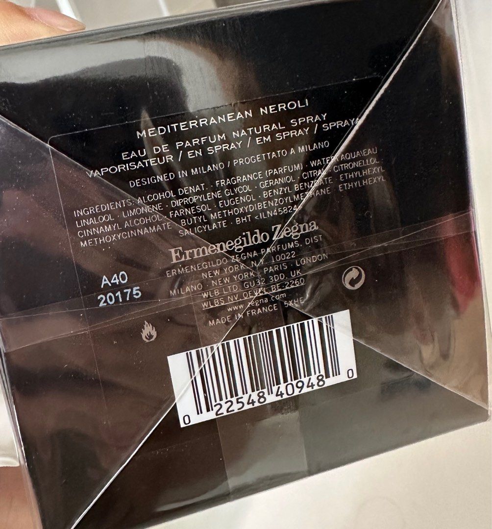 Ermenegildo zegna best sale essenze mediterranean neroli