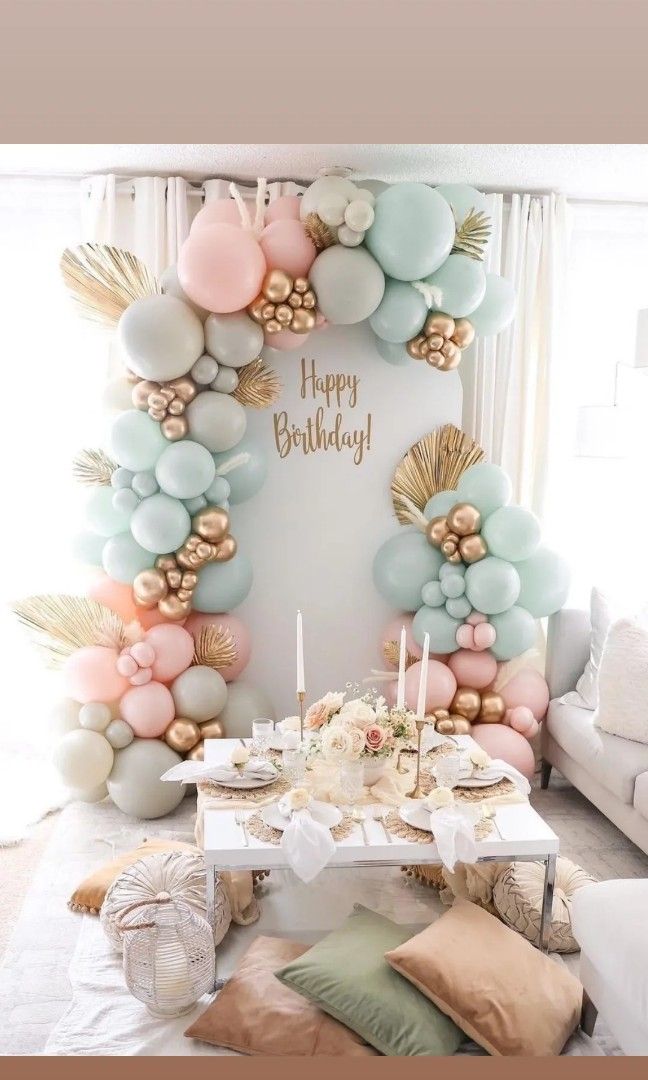 Event set up Birthday Party set up Backdrop printing standee and