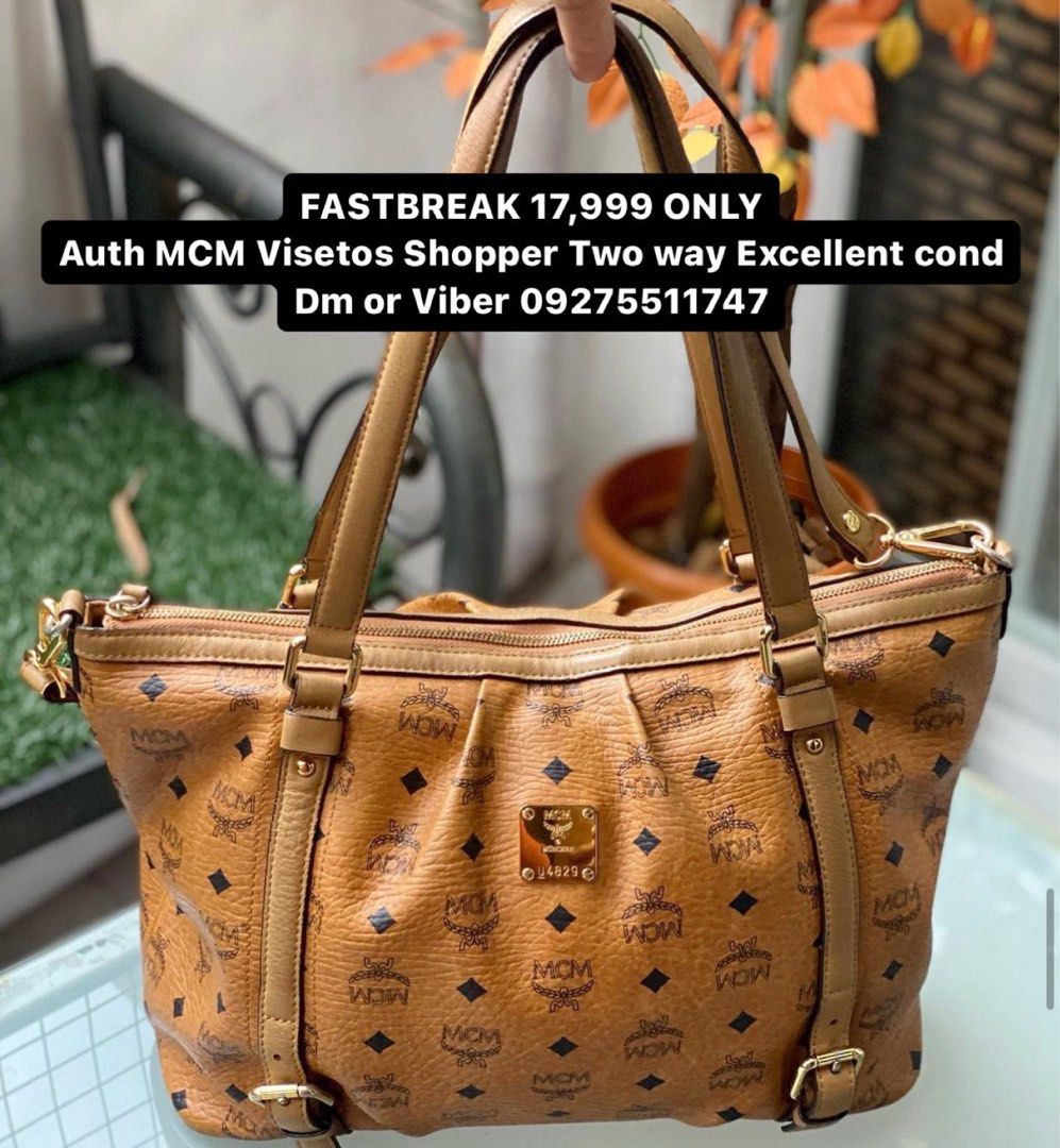Authentic MCM Bag, Luxury, Bags & Wallets on Carousell