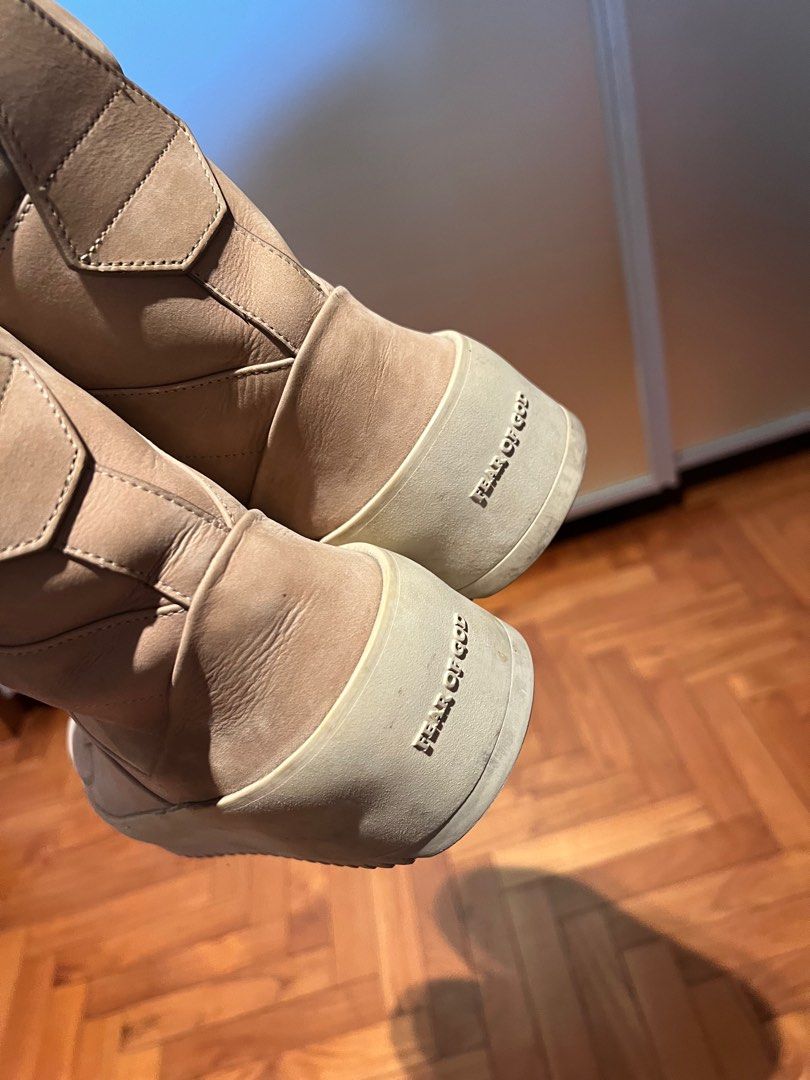 Fear of god military sneaker on feet hot sale