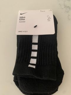 For Sale: Brand New Nike Elite Ankle/Mid Socks Black size Small Below SRP