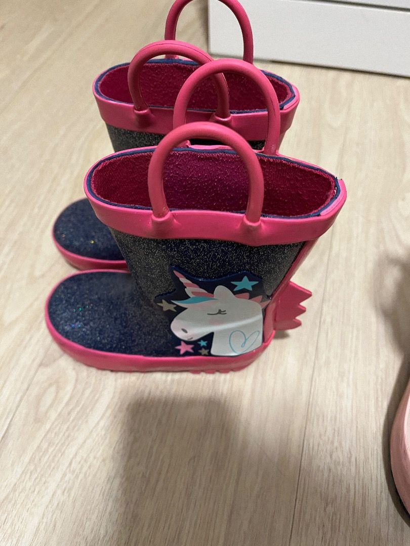 Girls rain boots size 5 cheap