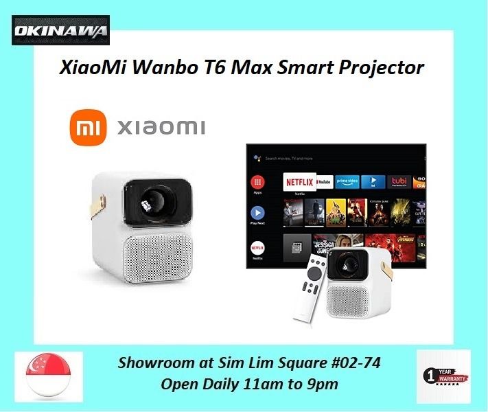 Proyector Xiaomi Wanbo X1 Max Full HD.