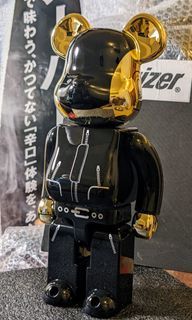 Gold Daft Punk Bearbrick  400% Medicom Toy Promotional