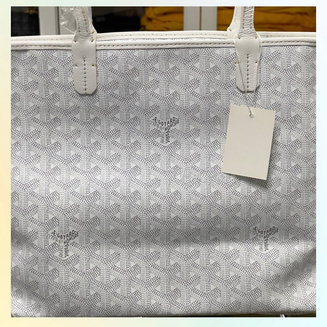 GOYARD Artois PM Tote Bag BLANC WHITE